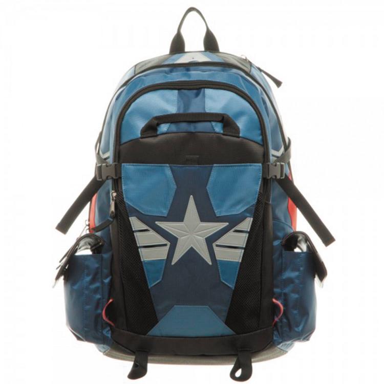 Captain America: Civil War Captain America Laptop Backpack Gallery Image 4