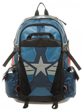 Captain America: Civil War Captain America Laptop Backpack Gallery Image 2