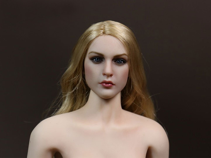 1/6 Scale Female Head Sculpt - European Gallery Image 1