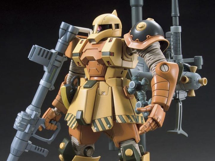 Mobile Suit Gundam Thunderbolt HGGT ZAKU I 1/144 Scale Model Kit Gallery Image 1