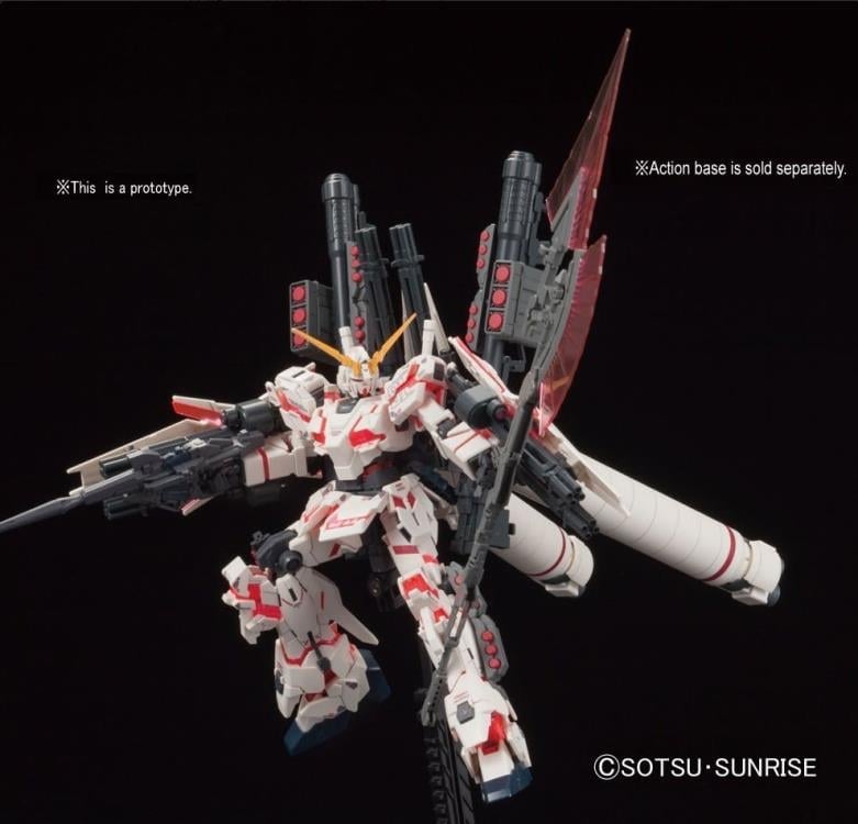Mobile Suit Gundam Unicorn HGUC 1/144 Full Armor Unicorn Gundam (Destroy Mode) 1/144 Scale Model Kit Gallery Image 6