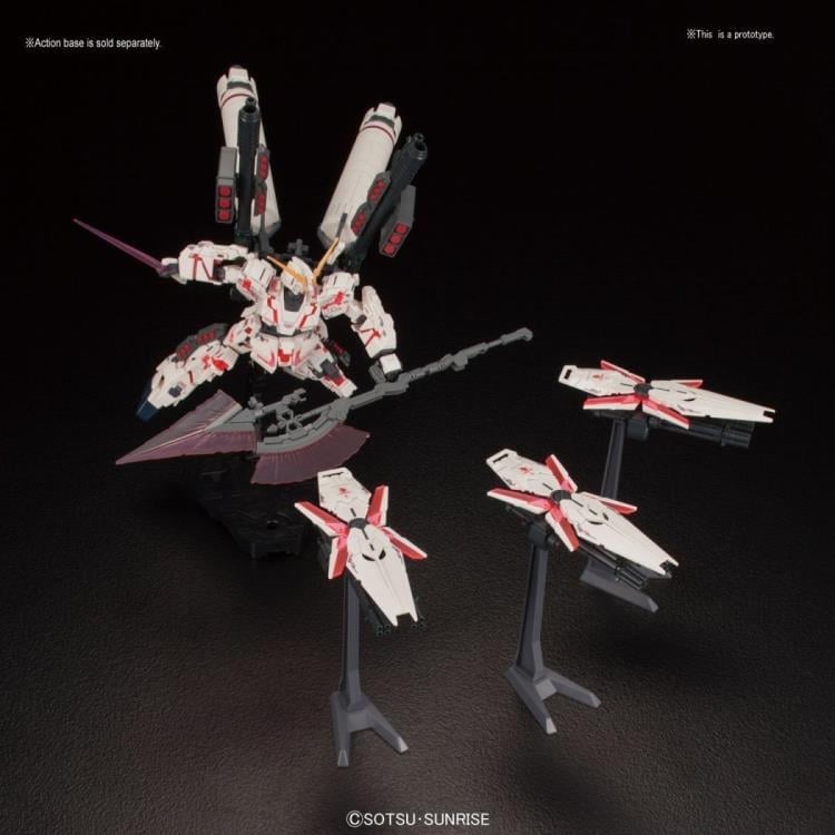 Mobile Suit Gundam Unicorn HGUC 1/144 Full Armor Unicorn Gundam (Destroy Mode) 1/144 Scale Model Kit Gallery Image 3