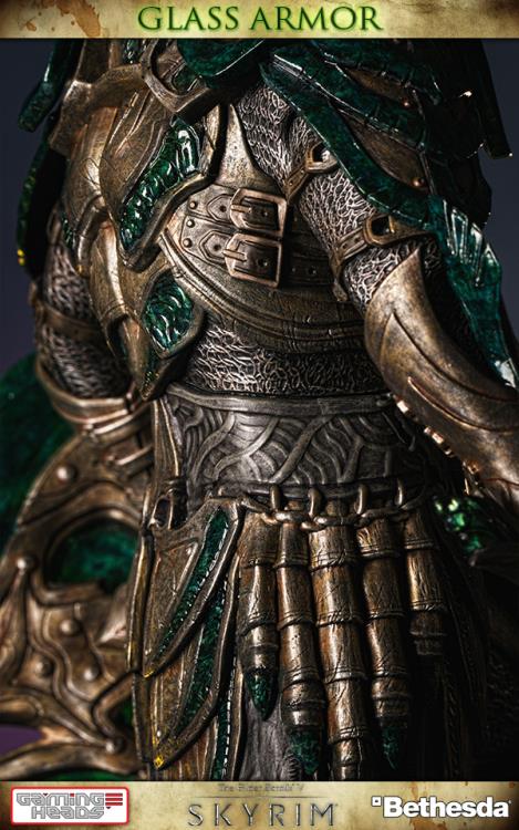 The Elder Scrolls V: Skyrim Glass Armor Limited Edition Statue Gallery Image 25
