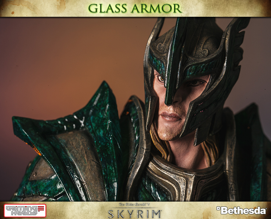 The Elder Scrolls V: Skyrim Glass Armor Limited Edition Statue Gallery Image 6