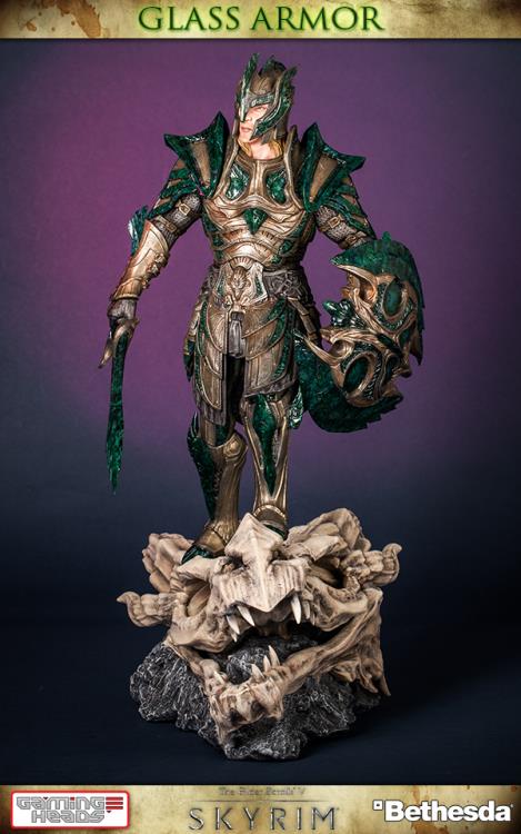 The Elder Scrolls V: Skyrim Glass Armor Limited Edition Statue Gallery Image 11