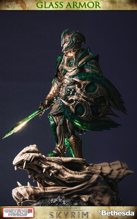 The Elder Scrolls V: Skyrim Glass Armor Limited Edition Statue Gallery Image 23