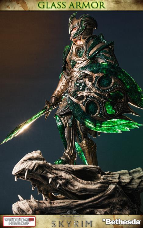 The Elder Scrolls V: Skyrim Glass Armor Limited Edition Statue Gallery Image 18