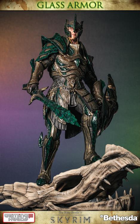 The Elder Scrolls V: Skyrim Glass Armor Limited Edition Statue Gallery Image 26