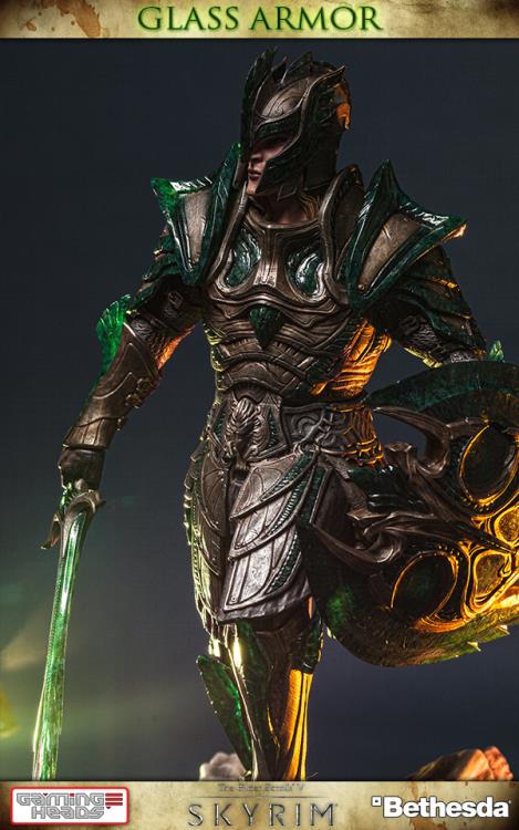 The Elder Scrolls V: Skyrim Glass Armor Limited Edition Statue Gallery Image 17