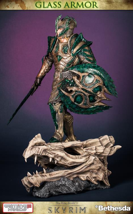 The Elder Scrolls V: Skyrim Glass Armor Limited Edition Statue Gallery Image 13