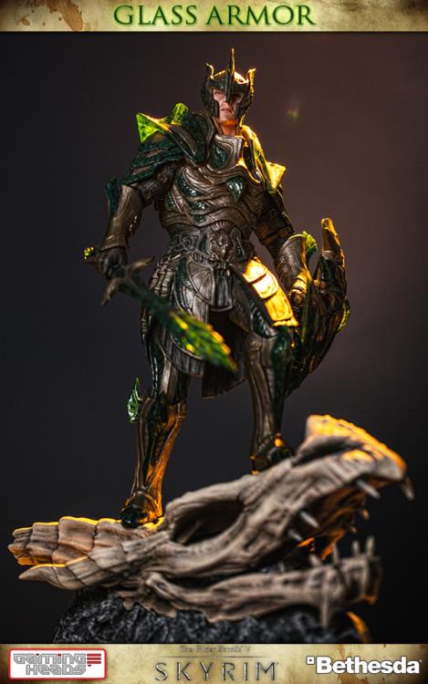 The Elder Scrolls V: Skyrim Glass Armor Limited Edition Statue Gallery Image 16