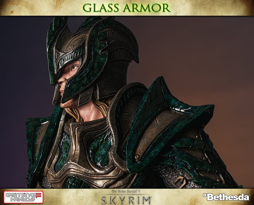 The Elder Scrolls V: Skyrim Glass Armor Limited Edition Statue Gallery Image 5