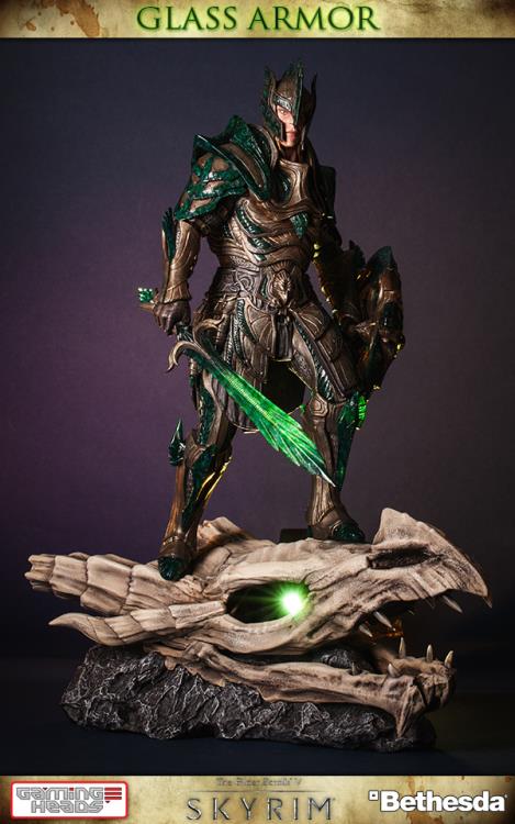 The Elder Scrolls V: Skyrim Glass Armor Limited Edition Statue Gallery Image 21