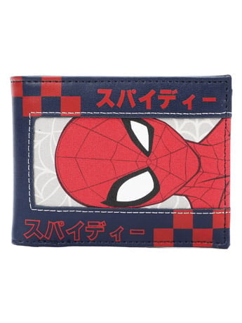 Marvel Spider-Man Classic Spidey & Kanji Bi-Fold Wallet Gallery Image 2