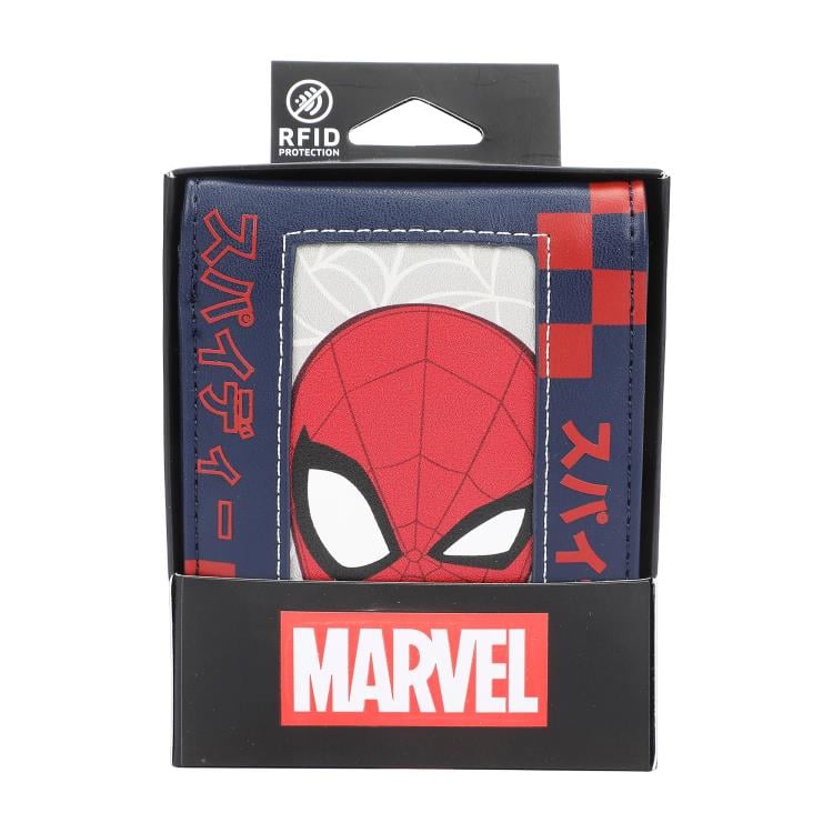 Marvel Spider-Man Classic Spidey & Kanji Bi-Fold Wallet Gallery Image 8