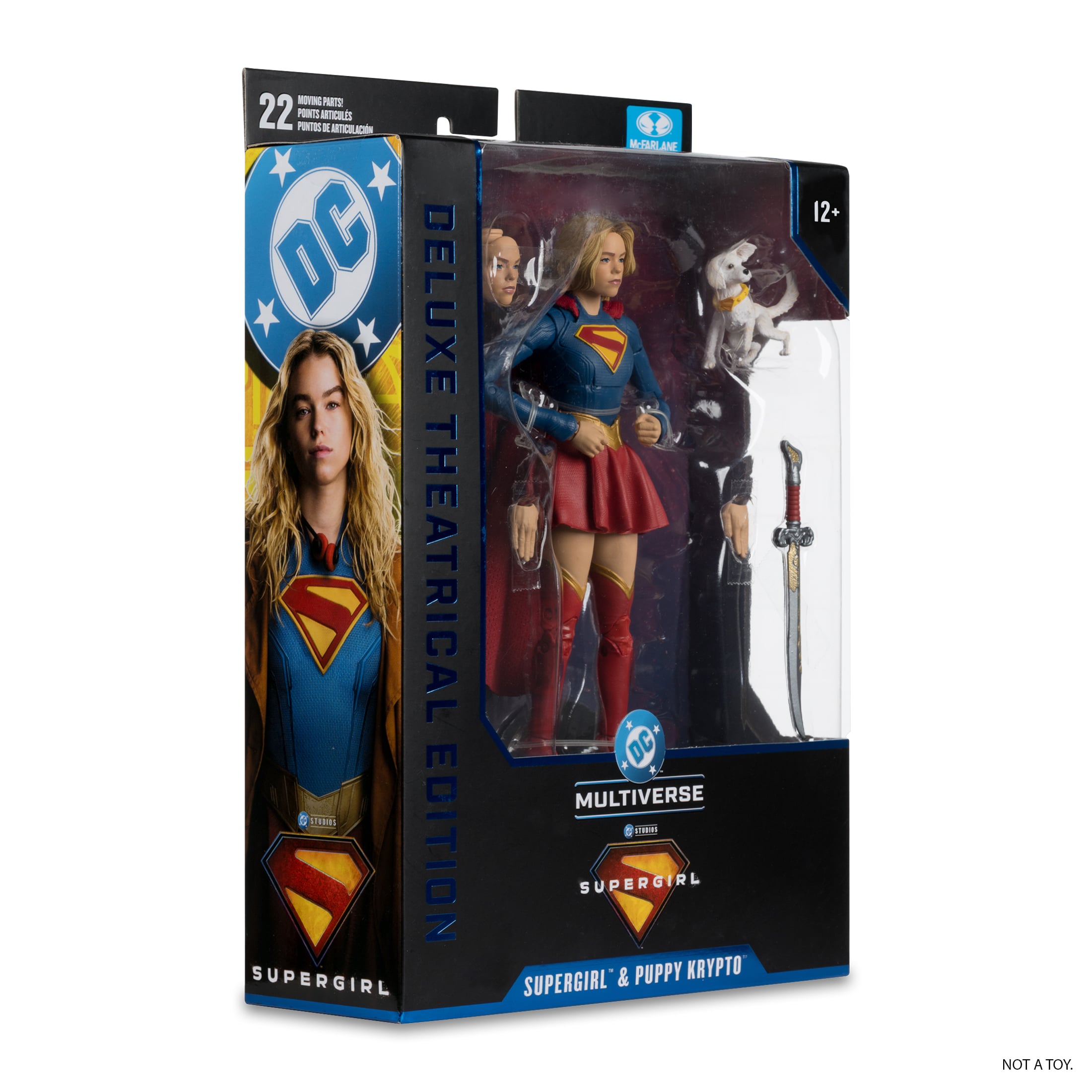 Supergirl (2026) DC Multiverse Supergirl & Puppy Krypto (Deluxe Theatrical Edition) Action Figure Gallery Image 10