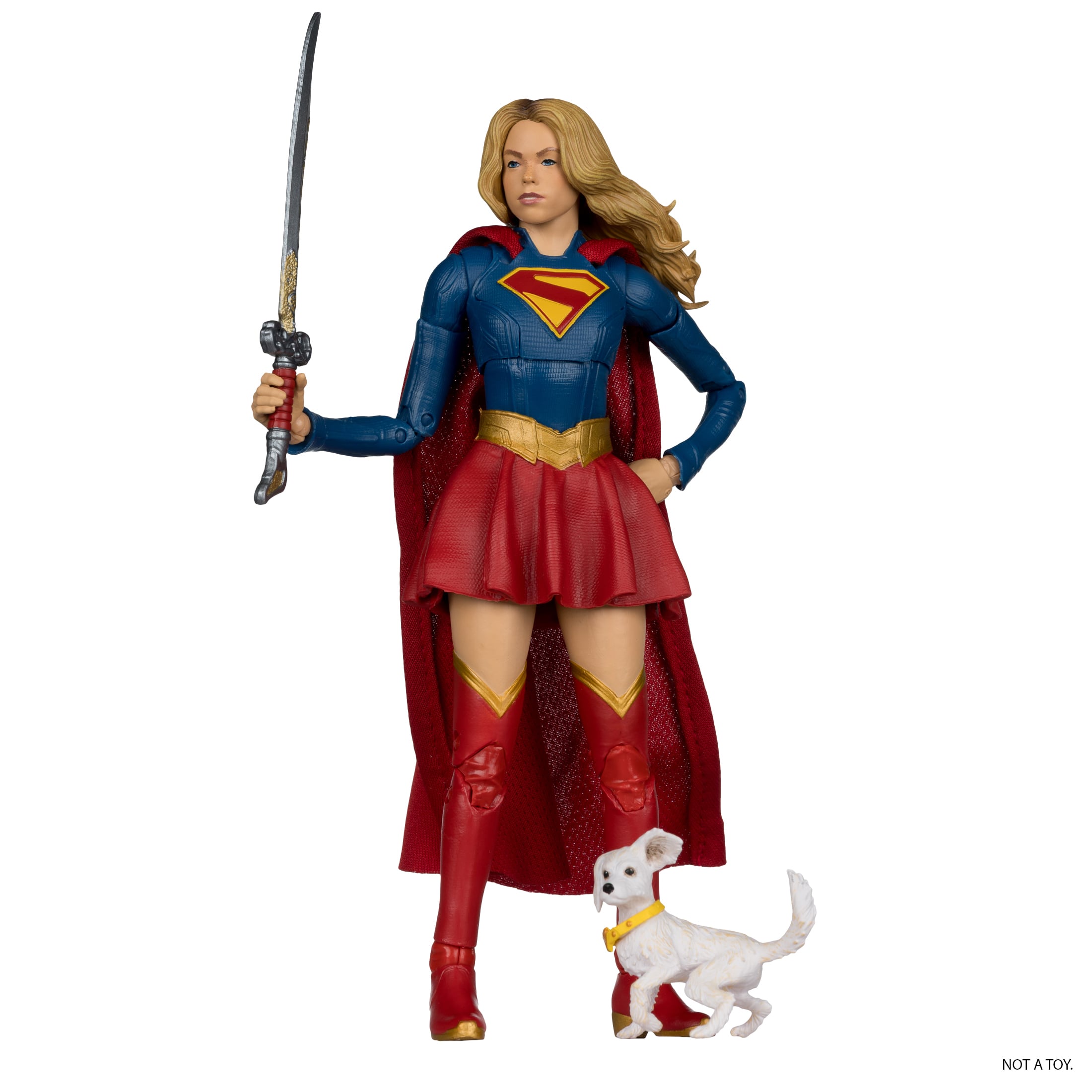 Supergirl (2026) DC Multiverse Supergirl & Puppy Krypto (Deluxe Theatrical Edition) Action Figure Gallery Image 3