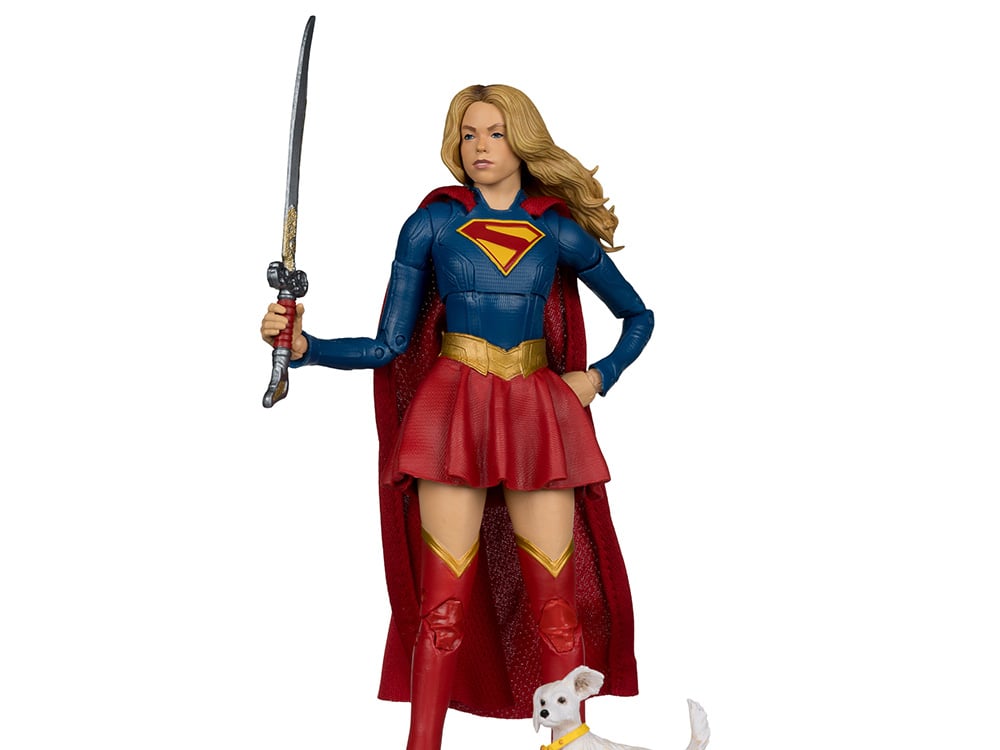 Supergirl (2026) DC Multiverse Supergirl & Puppy Krypto (Deluxe Theatrical Edition) Action Figure Gallery Image 1