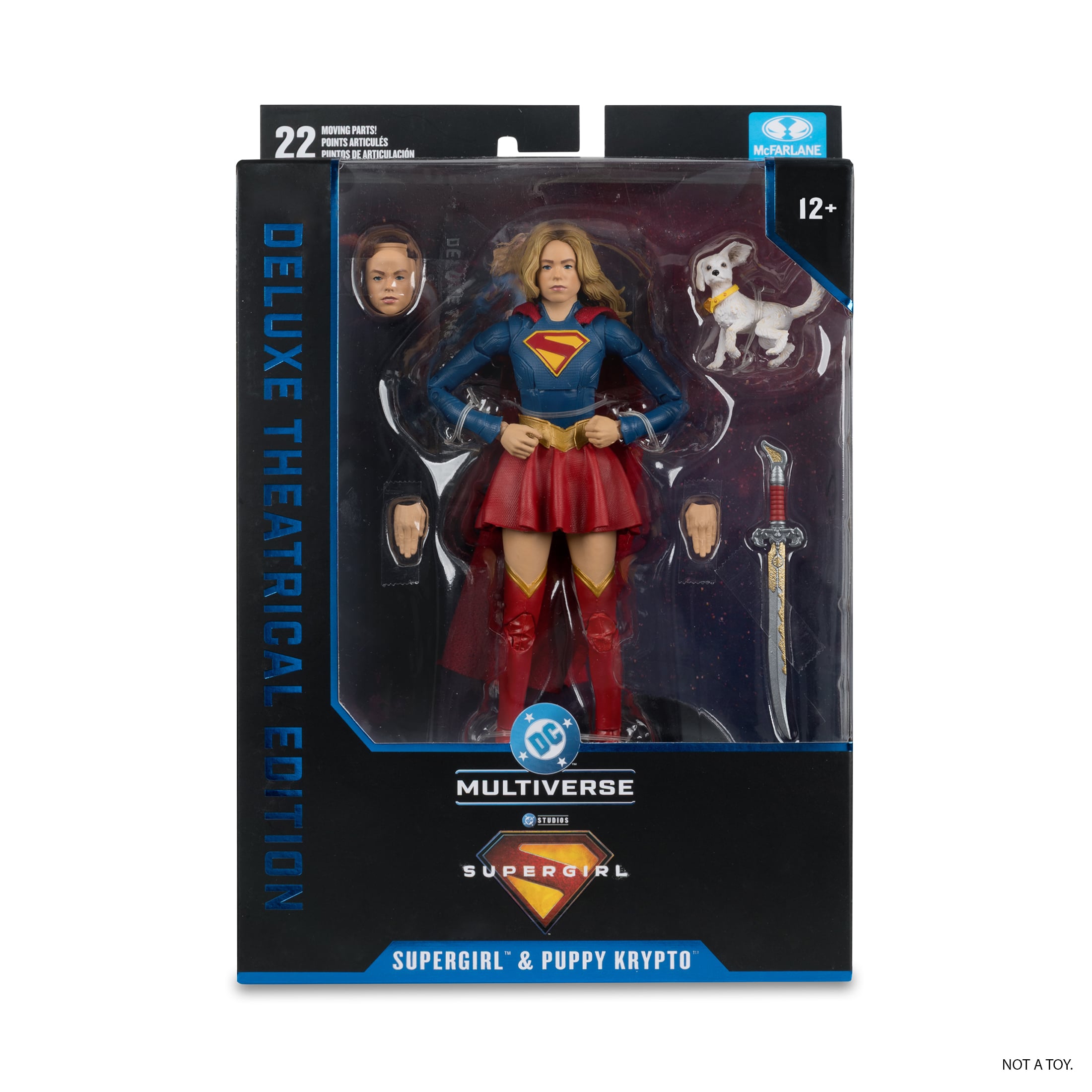 Supergirl (2026) DC Multiverse Supergirl & Puppy Krypto (Deluxe Theatrical Edition) Action Figure Gallery Image 9