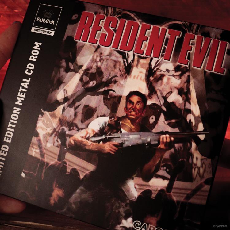 Resident Evil 30th Anniversary Limited Edition Metal CD-ROM Replica Gallery Image 4