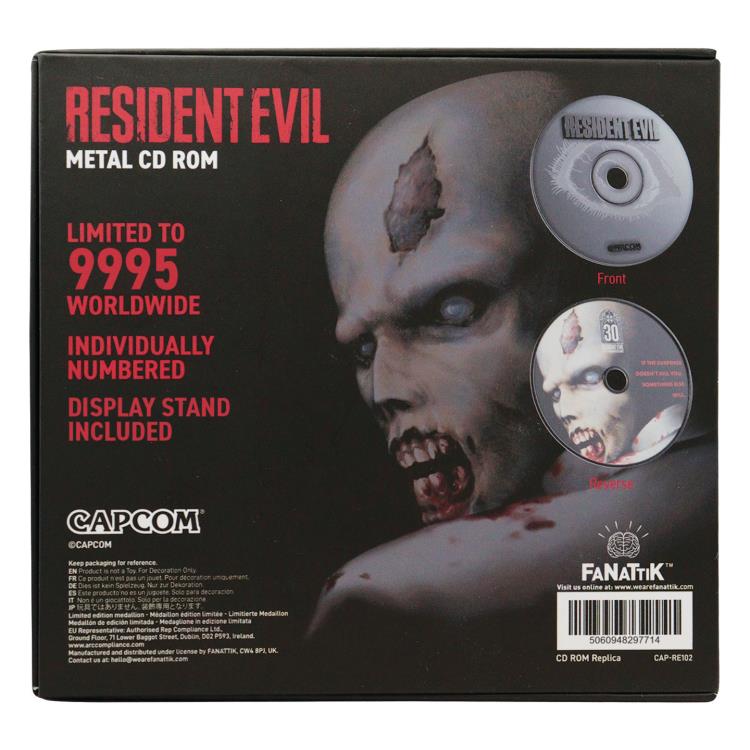 Resident Evil 30th Anniversary Limited Edition Metal CD-ROM Replica Gallery Image 17
