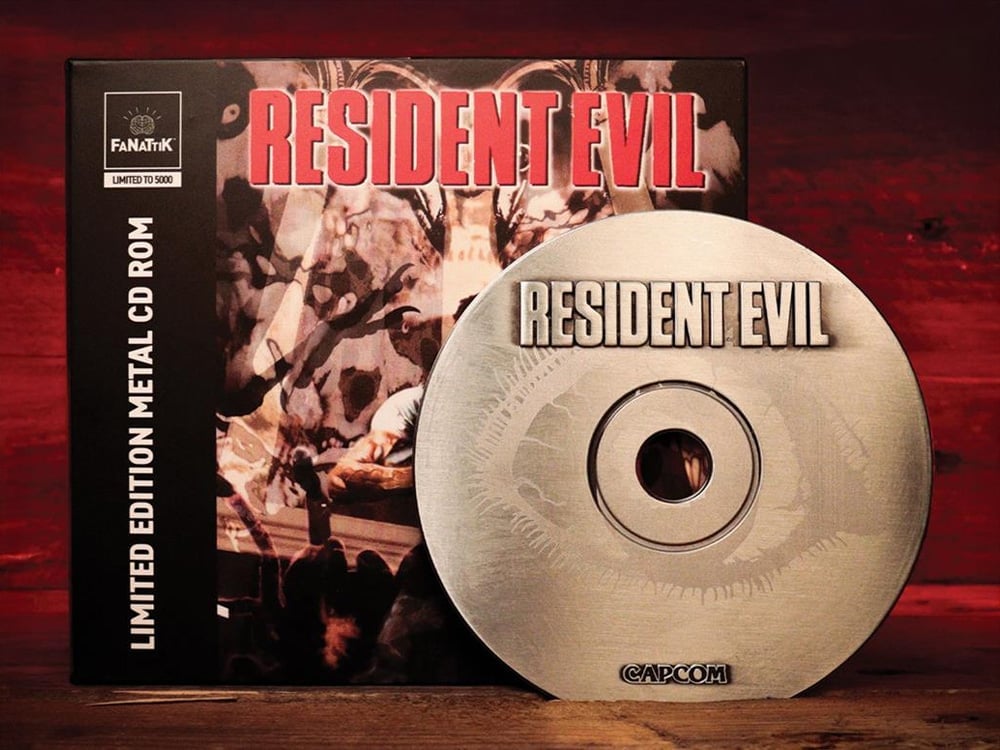 Resident Evil 30th Anniversary Limited Edition Metal CD-ROM Replica Gallery Image 1