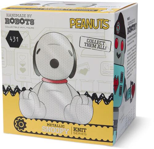 Peanuts Handmade by Robots #431 Snoopy (Metallic) Figure