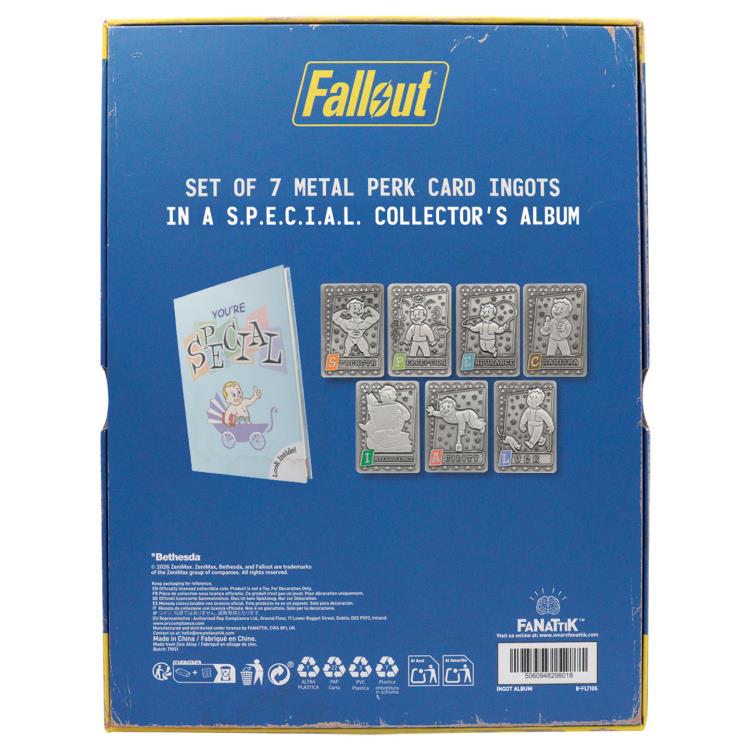Fallout S.P.E.C.I.A.L. Perk Card Ingot Limited Edition Collector's Album Gallery Image 22