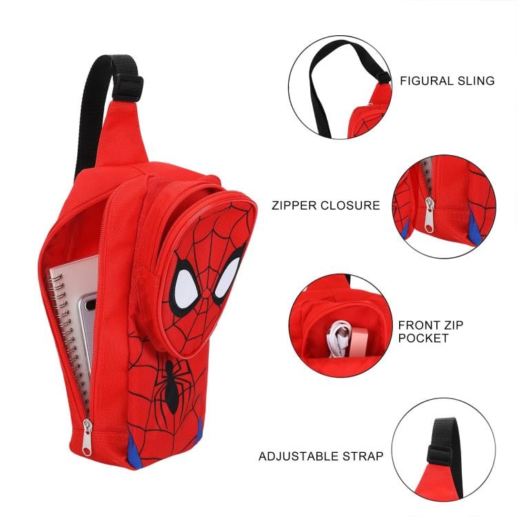 Marvel Spider-Man 3D Character Sling Bag Gallery Image 7