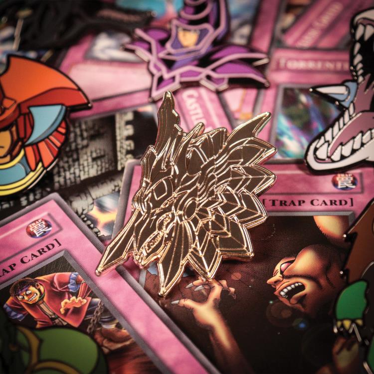 yugioh card pins Yu-Gi-Oh! Mystery Pin Badge CDU Containing 12 Blind Boxes