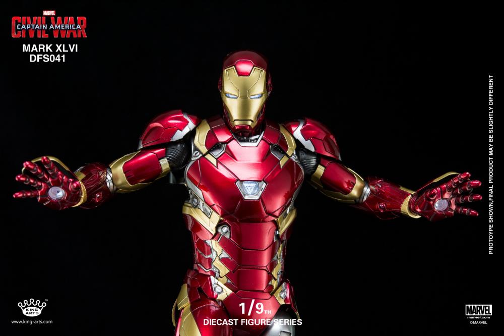 Captain America: Civil War 1/9 Scale Iron Man Mark XLVI Gallery Image 16