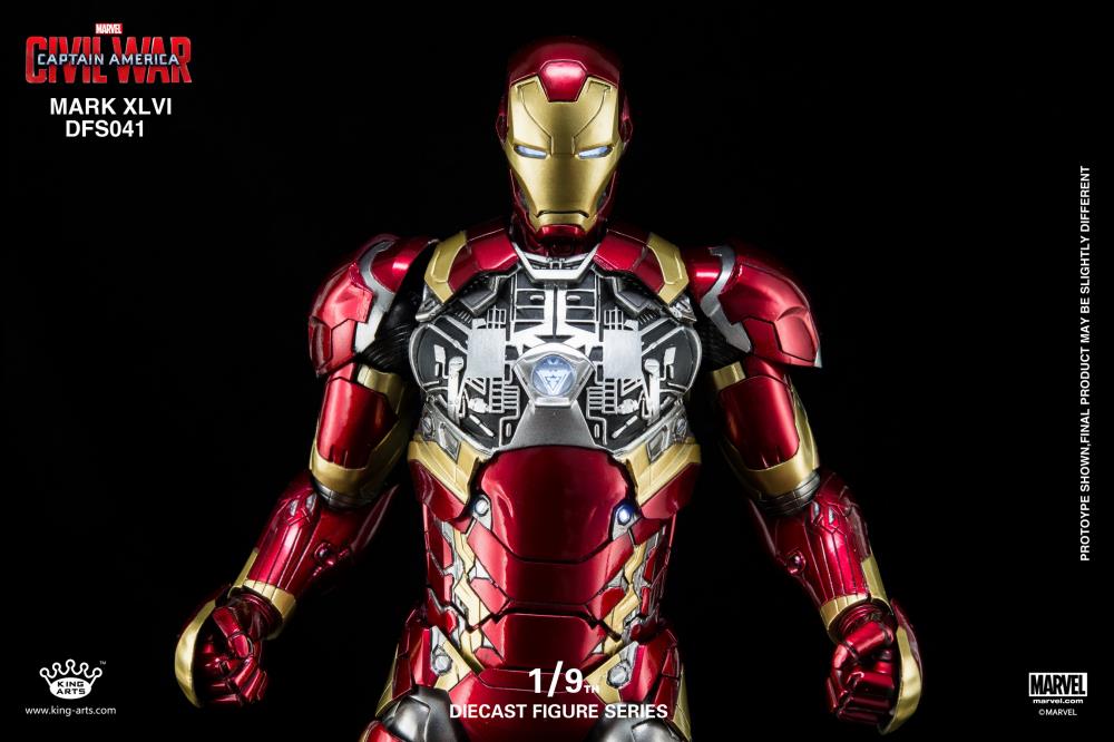 Captain America: Civil War 1/9 Scale Iron Man Mark XLVI Gallery Image 17