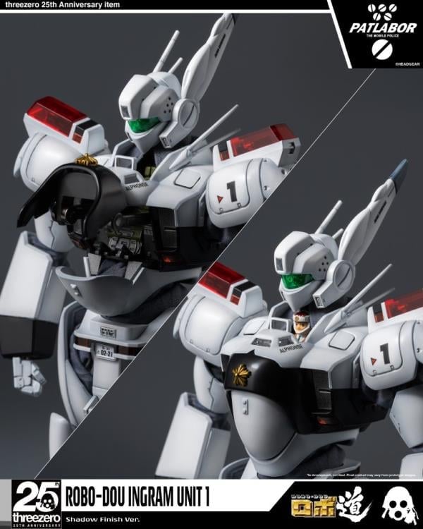 Mobile Police Patlabor ROBO-DOU Ingram Unit 1 (Shadow Finish Ver.) BBTS Exclusive Action Figure Gallery Image 18