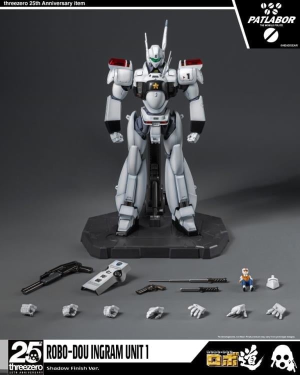 Mobile Police Patlabor ROBO-DOU Ingram Unit 1 (Shadow Finish Ver.) BBTS Exclusive Action Figure Gallery Image 19