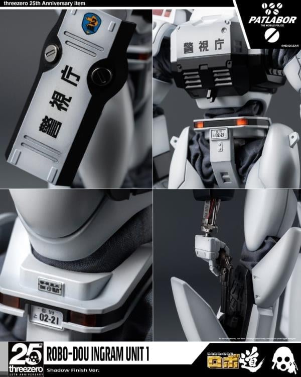 Mobile Police Patlabor ROBO-DOU Ingram Unit 1 (Shadow Finish Ver.) BBTS Exclusive Action Figure Gallery Image 16