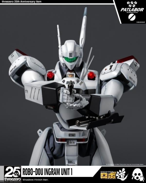 Mobile Police Patlabor ROBO-DOU Ingram Unit 1 (Shadow Finish Ver.) BBTS Exclusive Action Figure Gallery Image 13