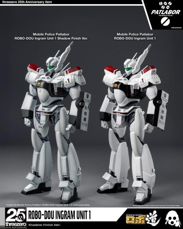 Mobile Police Patlabor ROBO-DOU Ingram Unit 1 (Shadow Finish Ver.) BBTS Exclusive Action Figure Gallery Image 17