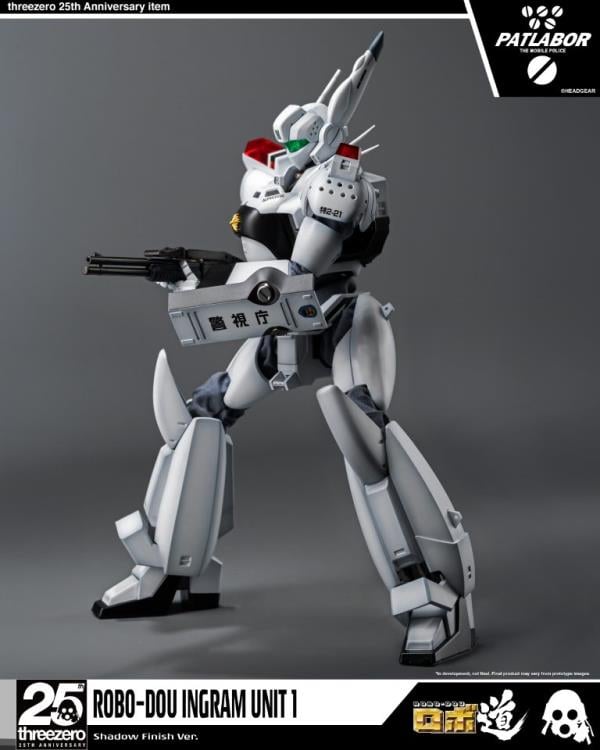 Mobile Police Patlabor ROBO-DOU Ingram Unit 1 (Shadow Finish Ver.) BBTS Exclusive Action Figure Gallery Image 9