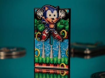 Modello in cartone/plastica di Sonic the Hedgehog - Personaggio in