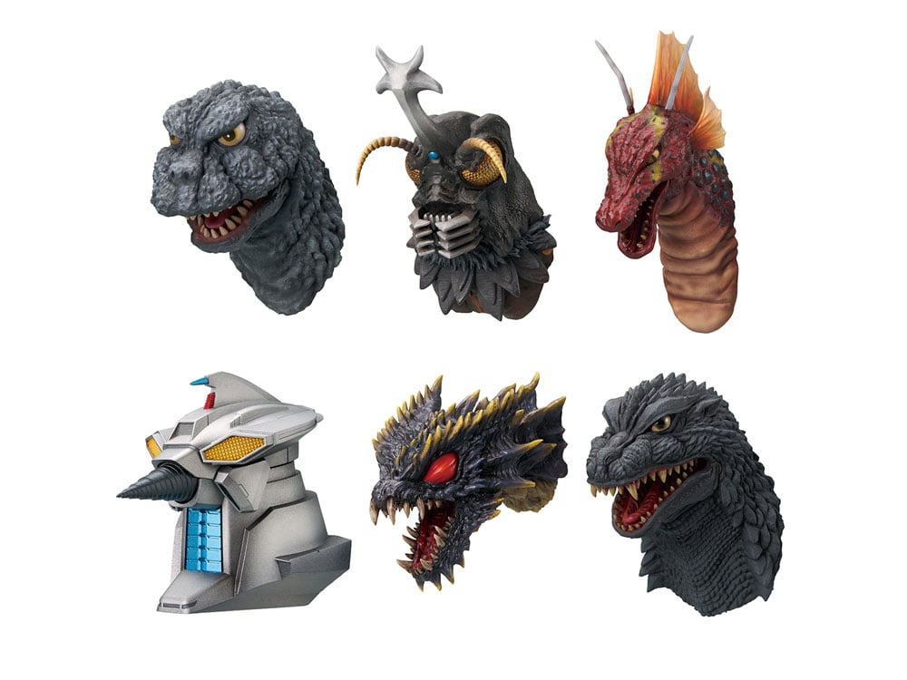 Godzilla Ichibansho Zakka Monster Head Magnet (The Biography of Godzilla Ichibansho Zakka Monster Head Magnet (The Biography of
