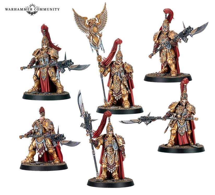 Warhammer: The Horus Heresy Legio Custodes Battle Group Miniatures Set