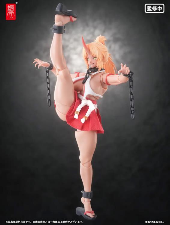 RPGEX-08 Oni Shrine Maiden Second Daughter Momiji 1/12 Scale Action Figure Gallery Image 15