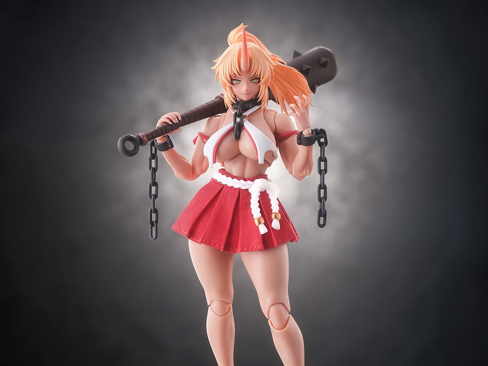 RPGEX-08 Oni Shrine Maiden Second Daughter Momiji 1/12 Scale Action Figure Gallery Image 1