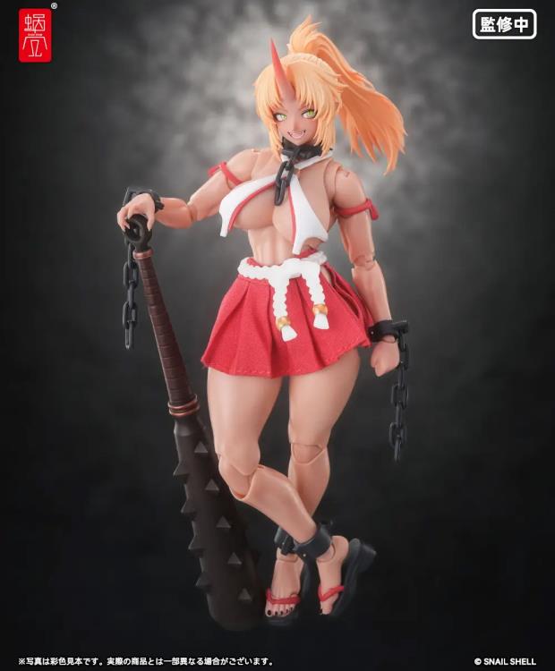 RPGEX-08 Oni Shrine Maiden Second Daughter Momiji 1/12 Scale Action Figure Gallery Image 7