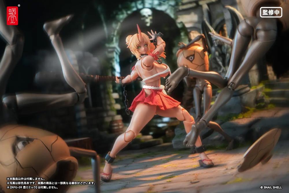 RPGEX-08 Oni Shrine Maiden Second Daughter Momiji 1/12 Scale Action Figure Gallery Image 23