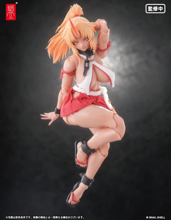RPGEX-08 Oni Shrine Maiden Second Daughter Momiji 1/12 Scale Action Figure Gallery Image 12