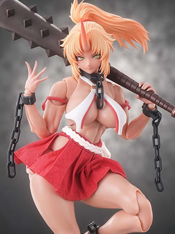 RPGEX-08 Oni Shrine Maiden Second Daughter Momiji 1/12 Scale Action Figure Gallery Image 2