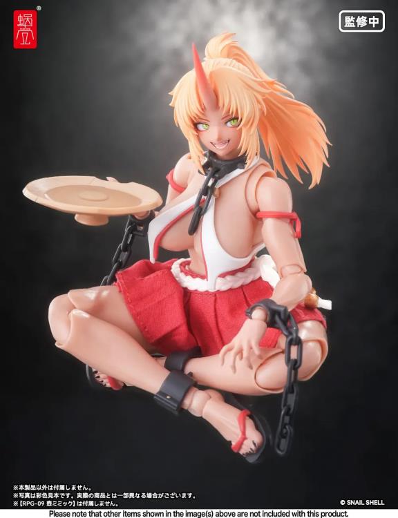 RPGEX-08 Oni Shrine Maiden Second Daughter Momiji 1/12 Scale Action Figure Gallery Image 17