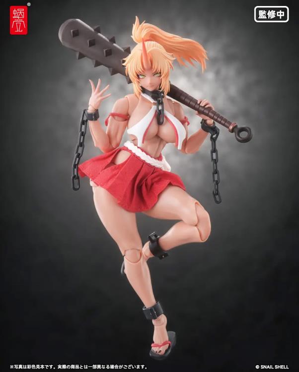 RPGEX-08 Oni Shrine Maiden Second Daughter Momiji 1/12 Scale Action Figure Gallery Image 11