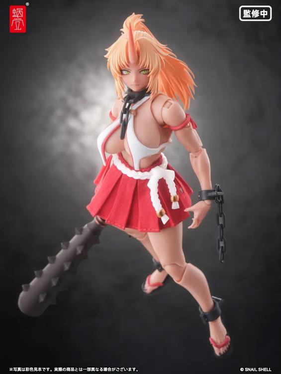 RPGEX-08 Oni Shrine Maiden Second Daughter Momiji 1/12 Scale Action Figure Gallery Image 4